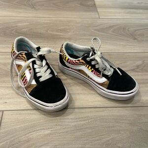 Psychedelic Vans toddler skate low sneaker